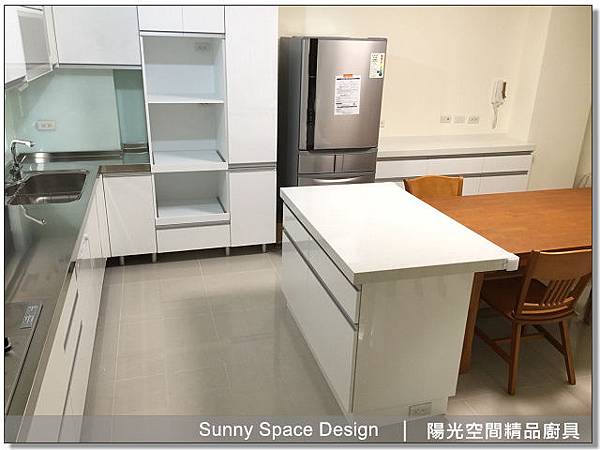 達榮壓花不銹鋼檯面近拍質感