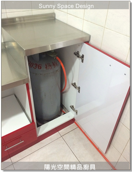 下櫃調味品側拉架收納