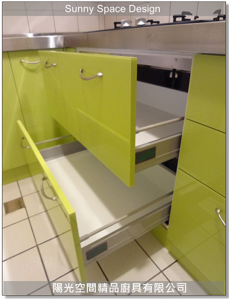 抽屜收納示範｜小坪數廚具空間管理