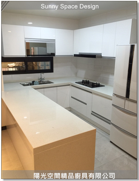 桃園南通路ㄇ字型廚具完工全景