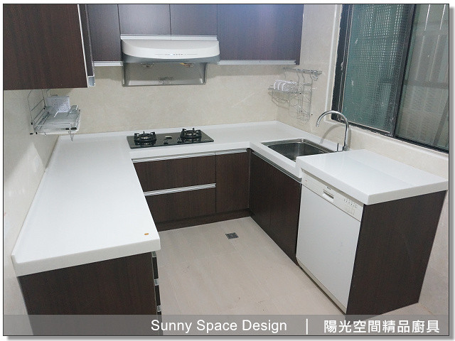 段差式檯面與洗碗機安裝細節