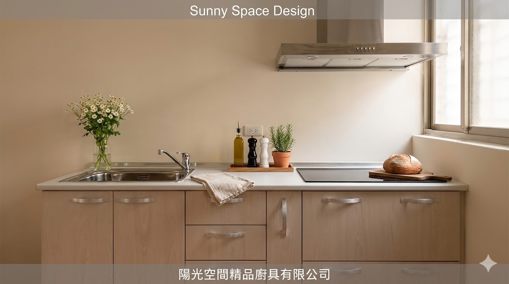 桃園文昌二街套房極簡美耐板廚房完工照