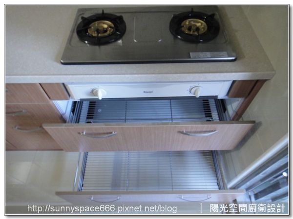 永和全屋裝修一字型廚具全景