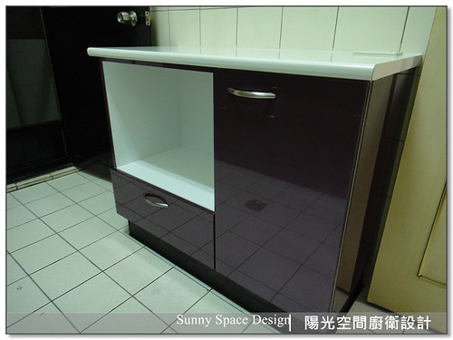 美耐板檯面與水槽安裝細節