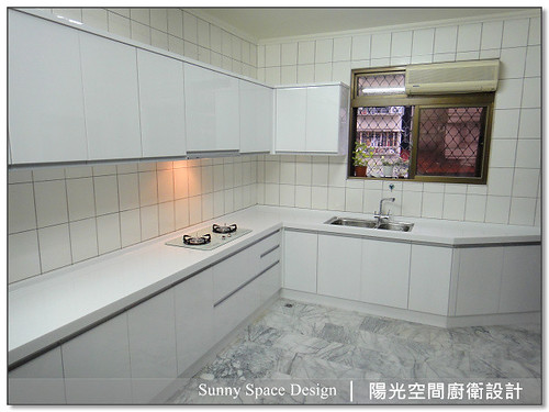 超大L型料理平台全貌