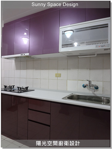 浪漫紫水晶門板無把手設計