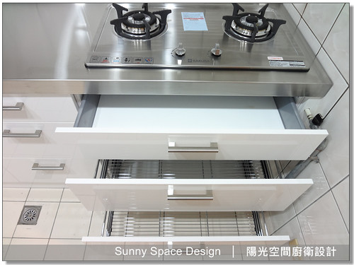 不銹鋼 G-2511S 雙口爐與一體成型檯面