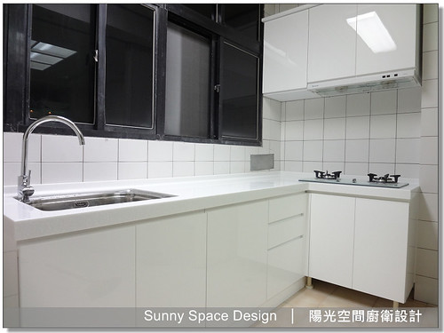 櫻花隱藏式抽油煙機 R-3500AL 與上櫃