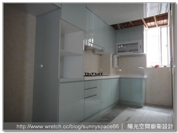 土城明德路L型廚具完工全景