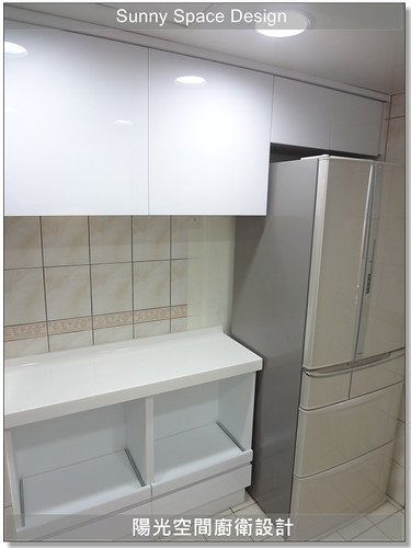 冰箱上櫃安裝實景