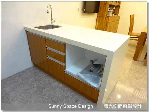 吧檯小水槽特寫