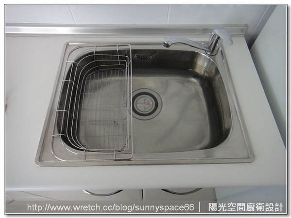 中和秀朗路一字型廚具全景