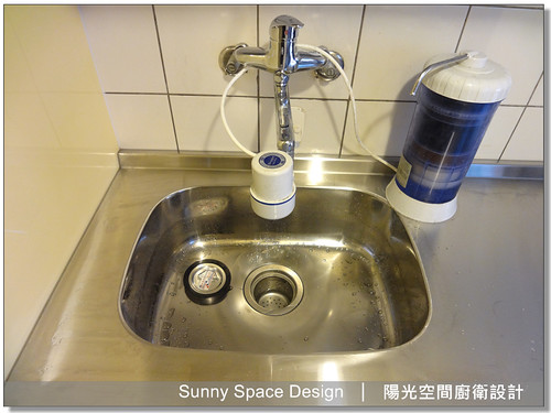 林內內焰爐與不銹鋼檯面一體感