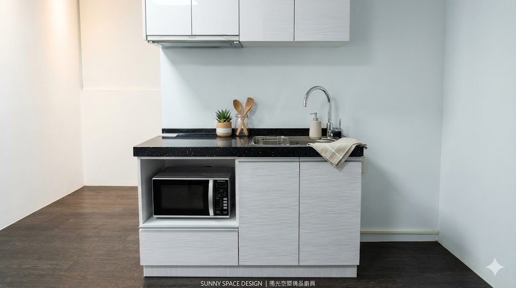 新北樹林佳園路套房小廚具130cm完工照