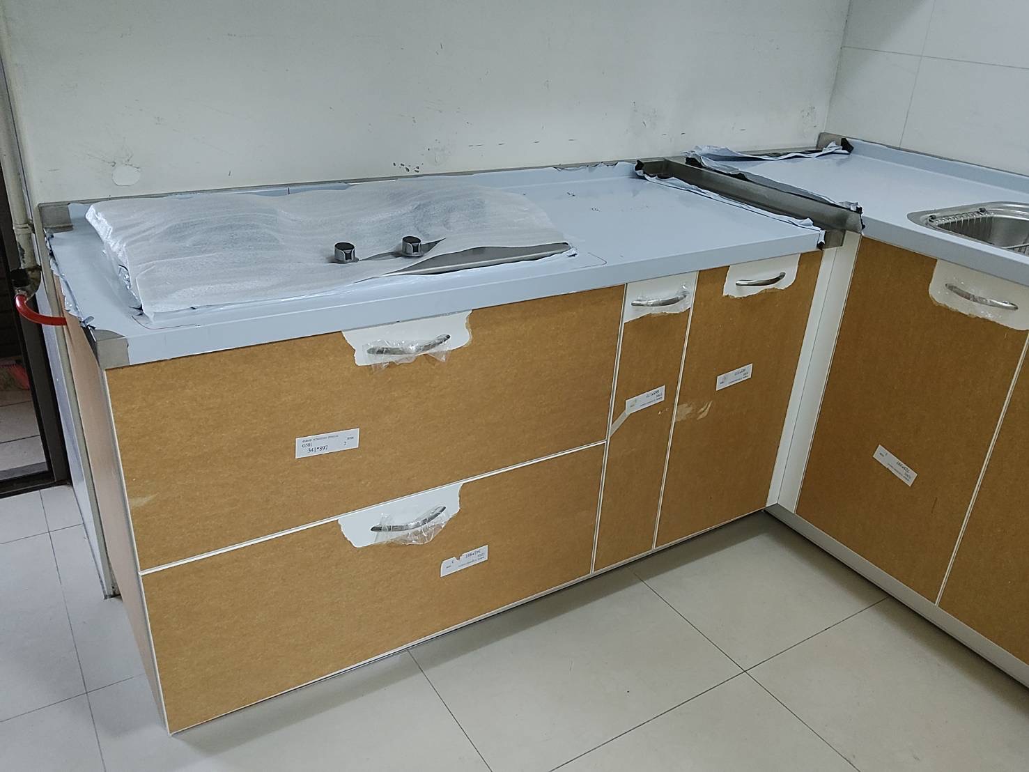 收納五金配置 轉角五金配置細節 1