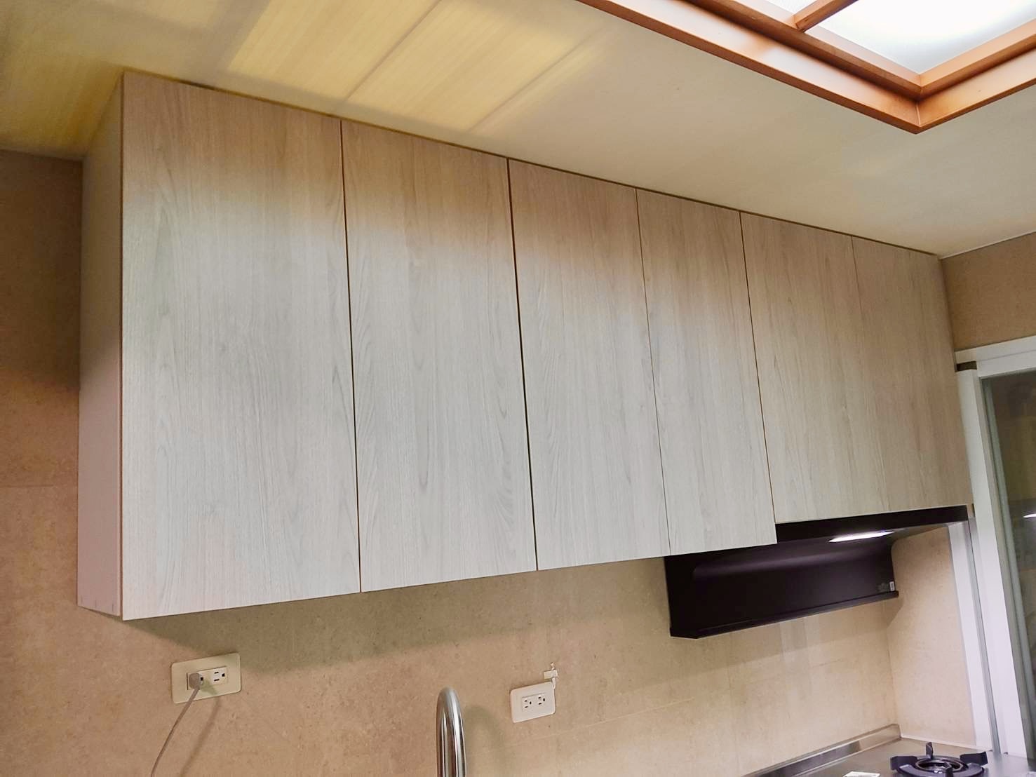 桃園蘆竹廚房翻新 洗切煮流暢動線與洗碗機整合配置