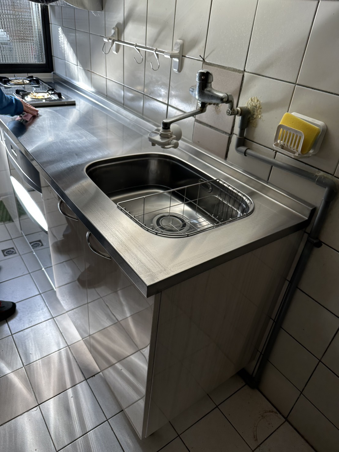 完工後安心耐用的廚房氛圍